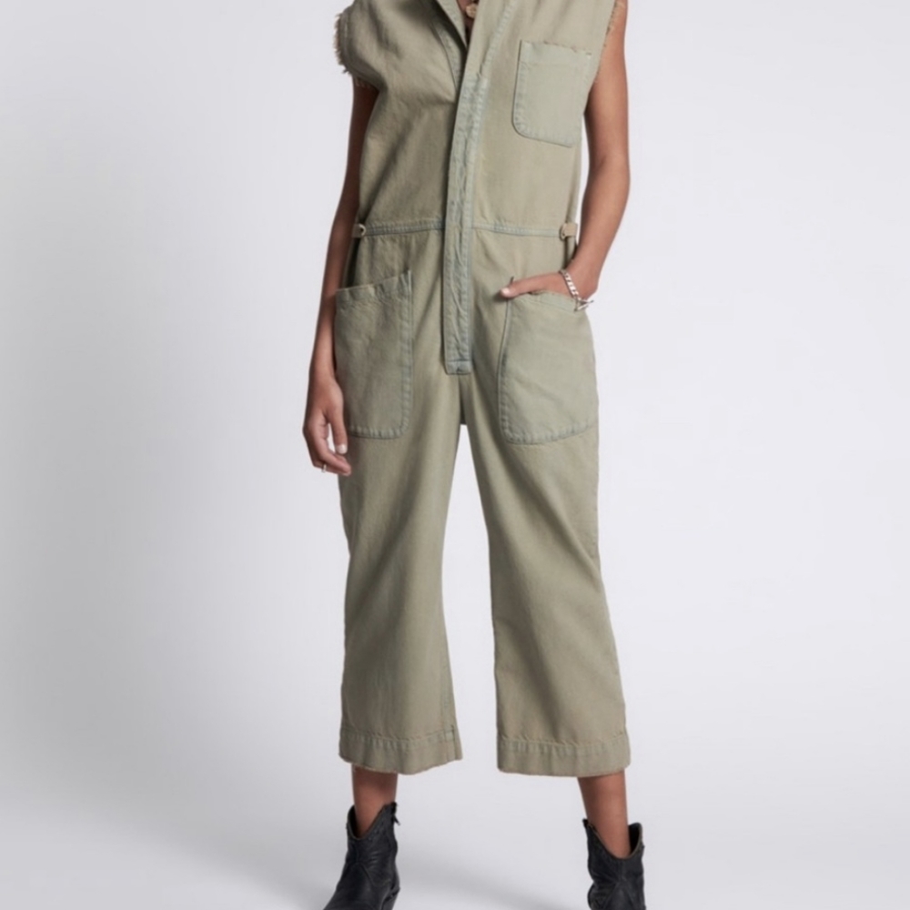 XS One Teaspoon Stone Safari Overalls Size Extra Small New With Tags